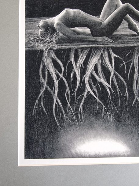 Motiv mit Passepartout mit Randabstand